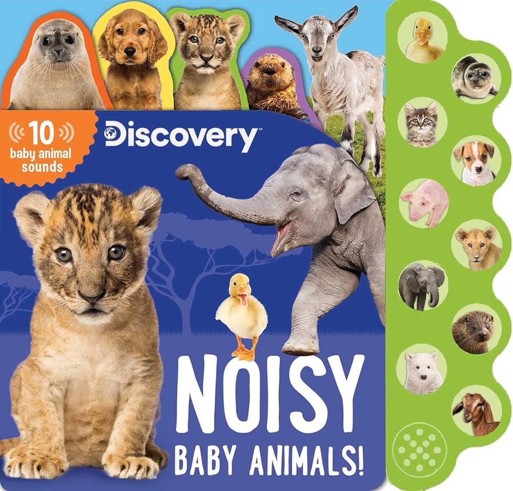 Discovery: Noisy Baby Animals! (10-Button Sound Books) cover image