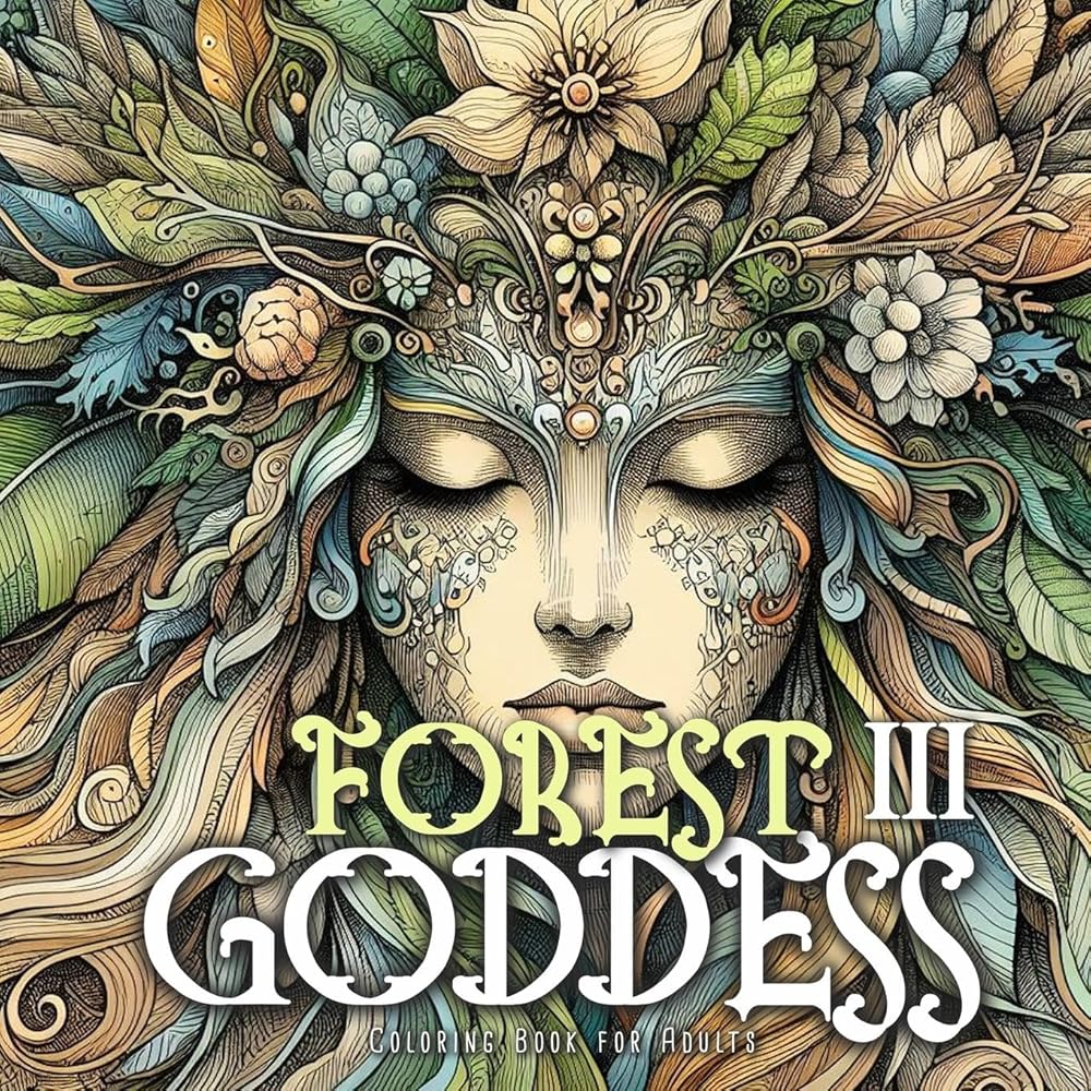 Waldgöttin Malbuch für Erwachsene 3: Malbücher für Erwachsene | Feen Elfen Fantasy Malbuch für Erwachsene | Portrait Malbuch ||: Forest Schaman ... | Beautiful Forest Goddesses Grayscale cover image